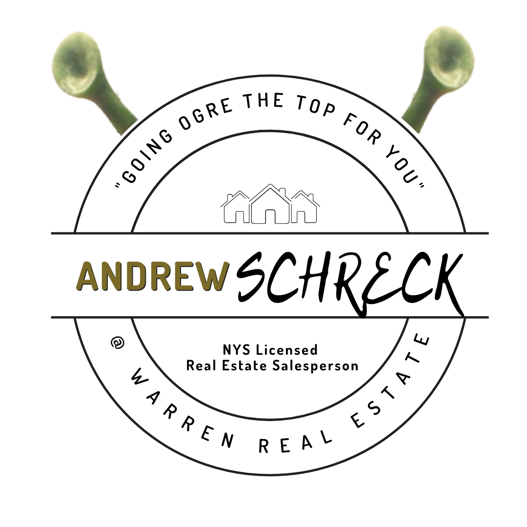 Andrew Schreck, NYS Lic. Real Estate Salesperson Logo